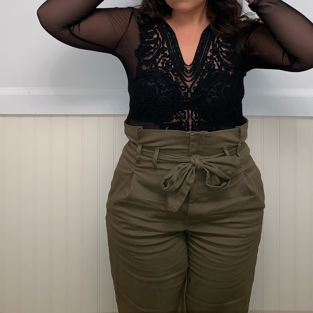 Rachel Roy Paper Bag Trousers